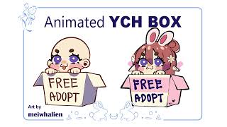 Animated YCH BOX [upl. by Ahkos]