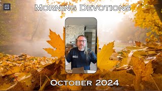 Morning Devotions October 16 2024 [upl. by Frendel240]