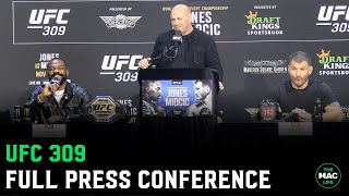 UFC 309 Jon Jones vs Stipe Miocic Press Conference Full [upl. by Mullane]