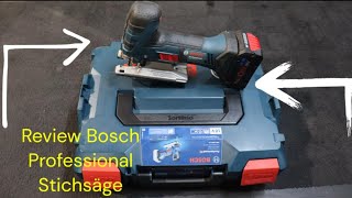 Review Bosch Professional Stichsäge GST 18VLI S [upl. by Ezmeralda]