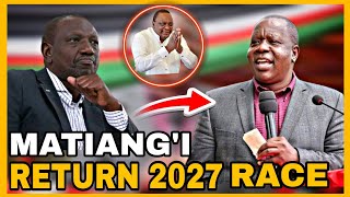 Matiangi latest news  2027 presidential race  matiangi news  matiangi today  matiangi [upl. by Aihsa]