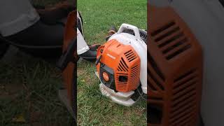 Best Backpack Blower For The Money shorts lawncare [upl. by Eeimaj671]