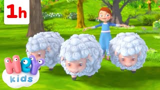 Il était une bergère qui gardait ses moutons 🐑  Chansons pour Enfants  HeyKids en Français [upl. by Stewart]