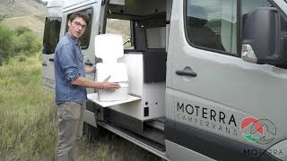 Thetford Porto Potty  Instructional Video  Moterra Camper Vans [upl. by Noyek]