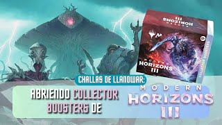 Challas abriendo Challas collector Modern Horizons 3 MTG [upl. by Eidroj]