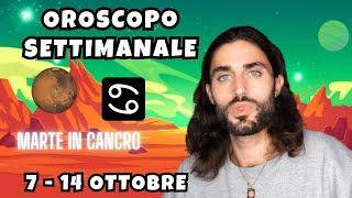 OROSCOPO DELLA SETTIMANA DAL 7 AL 14 OTTOBRE [upl. by Perrine]