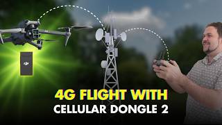 4G Flight With DJI Air 3  DJI Cellular Dongle 2 Range Test [upl. by Laud]