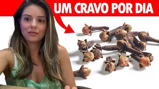 O QUE A CONTECE SE VOCÊ MASTIGAR UM CRAVO POR DIA CRAVO CURA H PYLORI  Dra Luiza Pettinelli [upl. by Boyse]