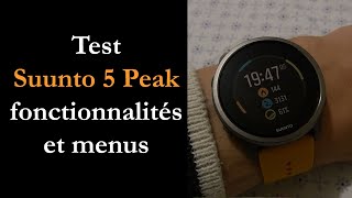 Test Suunto 5 Peak  nouveau format plus compact [upl. by Josiah]