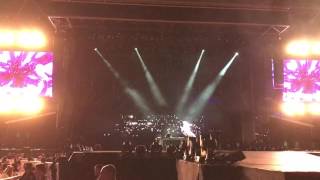 MARTIN GARIX LIVE FRONT ROW OPENING SONG BRISBANE JUSTIN BIEBER [upl. by Ermina682]