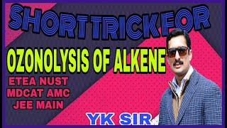 Short trick for ozonolysis of AlkeneETEA part 73By YK SIR [upl. by Ylle]