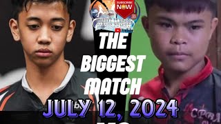 BIG MATCH JAYBEE SUCAL VS AJ MANAS JULY 12 2024 FULL VIDEO [upl. by Aisnetroh]