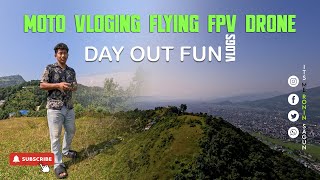 Moto Vlogging and Flying Drone  Day Out Fun🚴‍♂️😍 [upl. by Irtak]