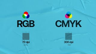 RGB vs CMYK  72 DPI vs 300 DPI  Explained [upl. by Nrek]