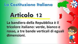 La Costituzione Italiana Il Cuore della Nostra Repubblica  I primi 12 Articoli [upl. by Azriel]