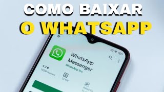 COMO BAIXAR WHATSAPP NOVA ATUALIZAÇÃO [upl. by Odrude]