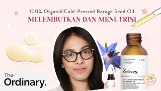 Review The Ordinary 100 Organic Cold Pressed Borage Seed Oil l Skin care [upl. by Gnak]