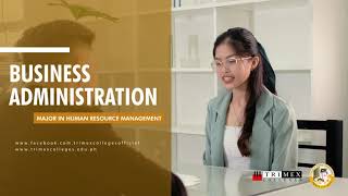 TRIMEX COLLEGES Business Administration Ad CBA [upl. by Darraj]