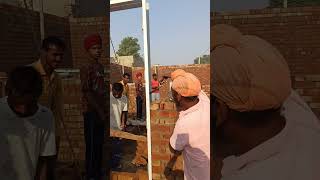 New short video new house ticketon ki fitting construction 2024 [upl. by Ardnayek]