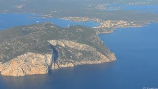 Landing at Olbia Costa Smeralda Airport  Sardinia HD [upl. by Aetnahc]