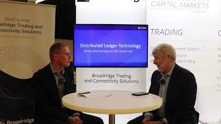 Interview with Roger Burkhardt Head of AI at Broadridge Financial Solutions  FIA EXPO 2023 [upl. by Paxton]