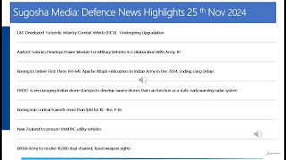 Sugosha Defence NewsAartechSolonics Develops Power Module ForMil Vehicles InCollaborationWith Army [upl. by Neggem]