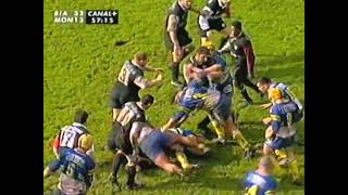 2001 Biarritz Olympique vs AS Montferrand 3535 [upl. by Tildi]