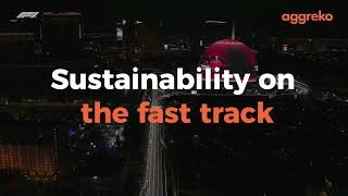 Fast Cars Clean Energy How Aggreko Powers a Sustainable LasVegasGP [upl. by Kerred]