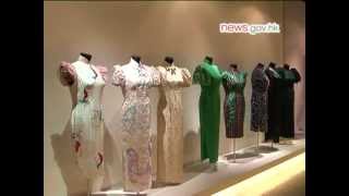 Chinese qipao cheongsam dress exhibition Hong Kong Museum of History [upl. by Mateya]