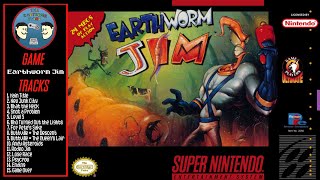 Earthworm Jim  Full SNES OST [upl. by Reis72]