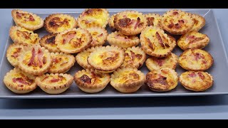 Recette  Mini Quiches Apéro [upl. by Roderich329]