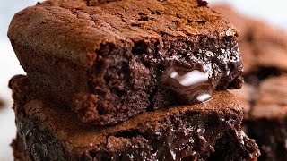 Chocolate Brownies  the BEST fudgy brownies of your life [upl. by Myrle]