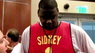 Renardo Sidney USC 2009 McDonalds AllAmerican Interview [upl. by Okin840]