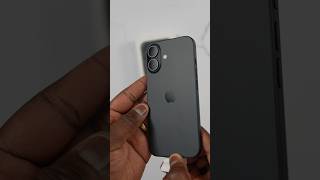 iPhone 16 Unboxing Black [upl. by Liahcim]