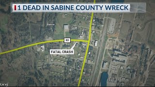 19yearold killed in onevehicle crash after striking tree car catching fire in Sabine County [upl. by Ettesyl]