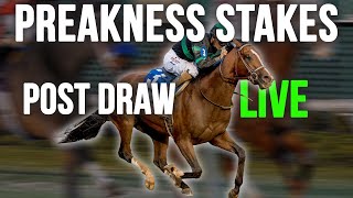 Preakness Stakes 2024 live post position draw [upl. by Marentic]