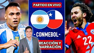 ARGENTINA 30 CHILE 🔴 EN VIVO 🔴 ELIMINATORIAS SUDAMERICANAS 2024 [upl. by Kriss]