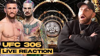 Alex Volkanovski Raw Reactions to UFC Noche at the Sphere  Watching UFC 306  Merab V OMalley [upl. by Dinan]