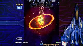 Beyond the limit Raiden IV 雷電IV Ultimate 25 Boss Perfect Dodge 全避 by LIBRA [upl. by Saree]