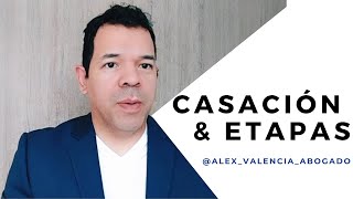 Etapas del Recurso de Casación  explicación rápida AlexValenciaAbogado [upl. by Braunstein541]