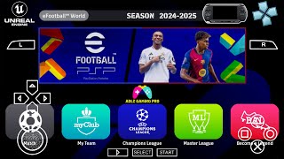 eFootball 2025 PSP Chelito19  PES 2025 PSP C19 ISO No Savedata amp No Textures Graphics 4K [upl. by Marga304]