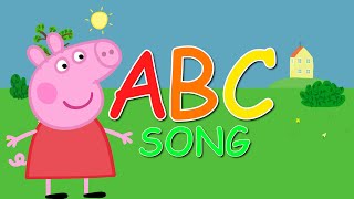 The Alphabet Song ABC song with Peppa Sing learn and play with Pappa pig and her friends [upl. by Elder]