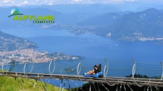 Alpyland Mottarone Alpine Coaster [upl. by Helsell]