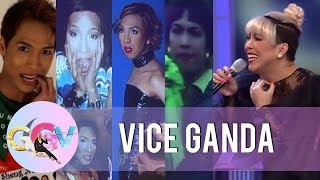 Vice Ganda laughs at his throwback photos  GGV [upl. by Emersen]