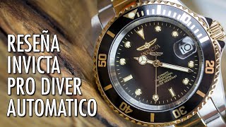 Reseña Invicta Pro Diver 8927OB Reloj Analógico Automático Homenaje al Rolex Submariner [upl. by Richlad]