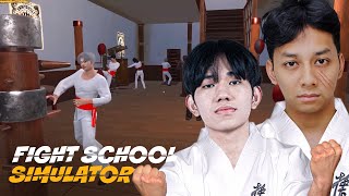 AKU SAMA ANAK KU MAEN GAME KARATE KARATEAN  FIGHT SCHOOL SIMULATOR [upl. by Dang563]