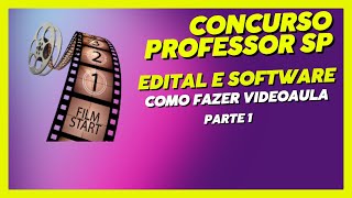 VIDEOAULA  PARTE 1  CONCURSO PROFESSORES SP [upl. by Sirromal923]