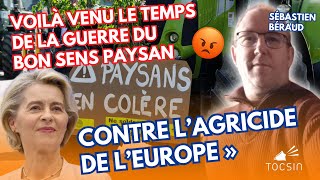 Gncde et révolte du monde paysan  lentretien choc de Sébastien Béraud [upl. by Olonam]