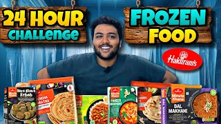 I Ate Only Haldirams Frozen Food For 24 Hours😍  Food Challenge  Yash Rohatgi [upl. by Menard]