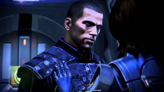 Mass Effect 3 romance scene  Ashley Williams NO SPOILERS HD [upl. by Eniale]